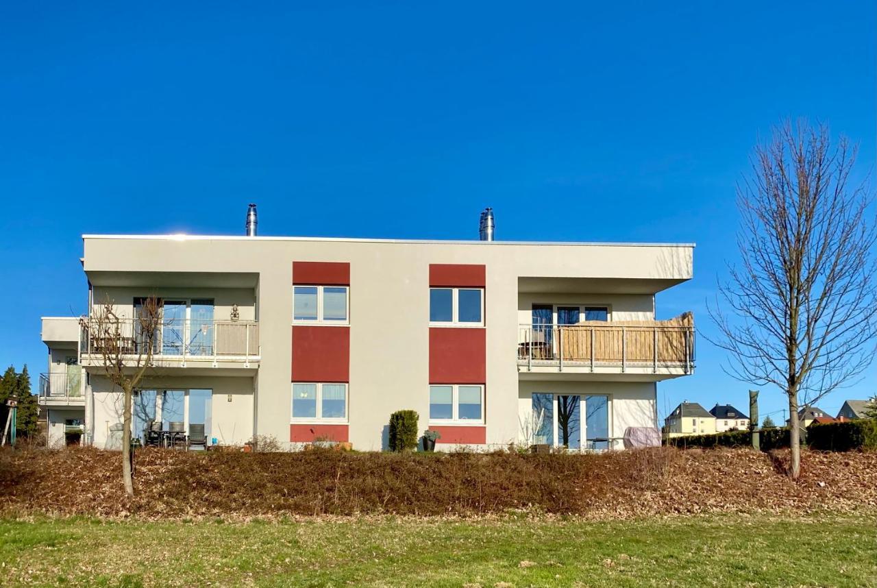 Ferienwohnungen Am Feldrain - Gornau Im Erzgebirge Zschopau Esterno foto